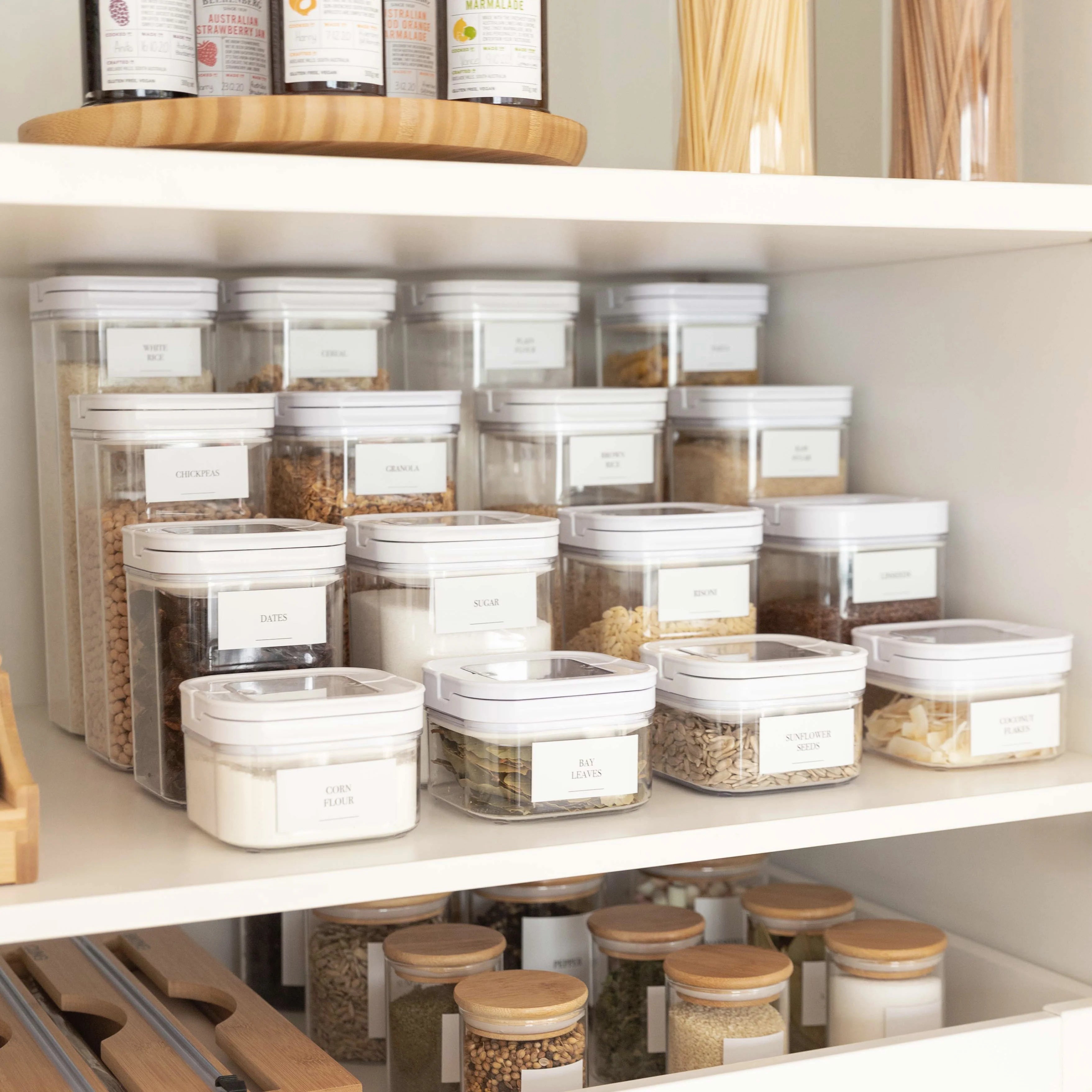 White Flip Canister Value Pack x 16